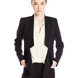NWOT BCBG Candice blazer black size xs